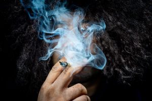 smoking weed