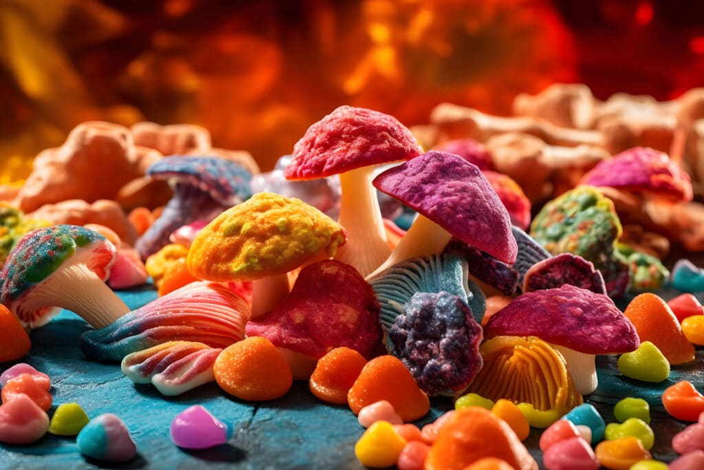 magic mushroom gummies