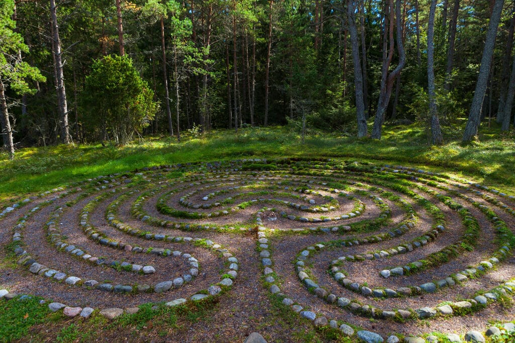 Labyrinth walking